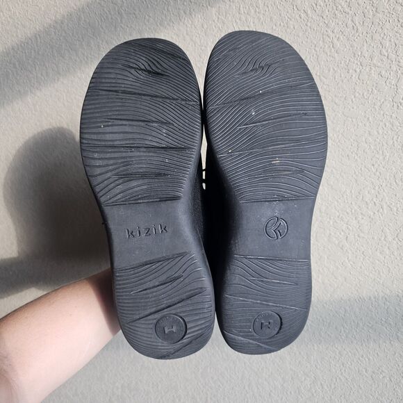 Kizik Madrid Eco Knit Mens Size 14 Triple Black Fast Handsfree Athletic Shoes - Picture 3 of 8